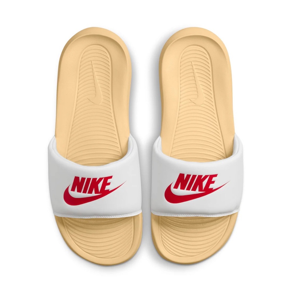 Nike Victori One Slide Summit White / University Red